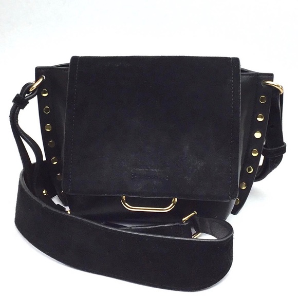 Isabel Marant Handbags - ISABEL MARANT small Asli Leather Messenger Bag